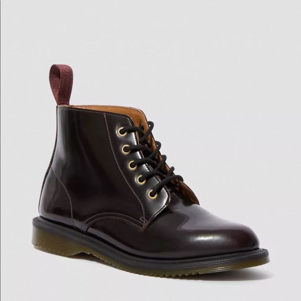 Dr. Martens Emmeline Arcadia Leather Lace Up Ankle Boots. Size US 9.